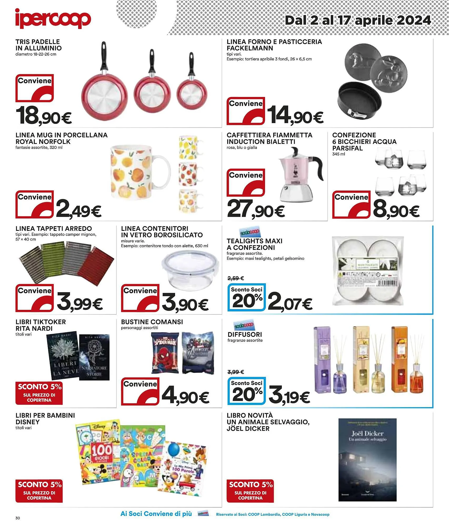 Volantino Ipercoop da 2 aprile a 17 aprile di 2024 - Pagina del volantino 30