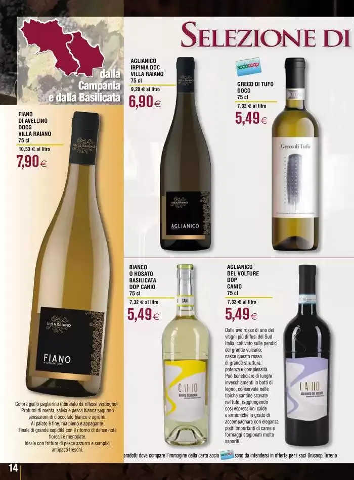 Selezione di vini italiani da 23 aprile a 21 maggio di 2025 - Pagina del volantino 14
