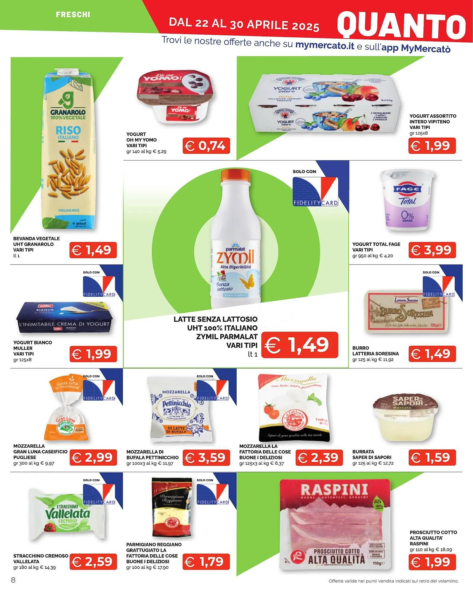 Volantino Mercatò Big da 22 aprile a 30 aprile di 2025 - Pagina del volantino 8