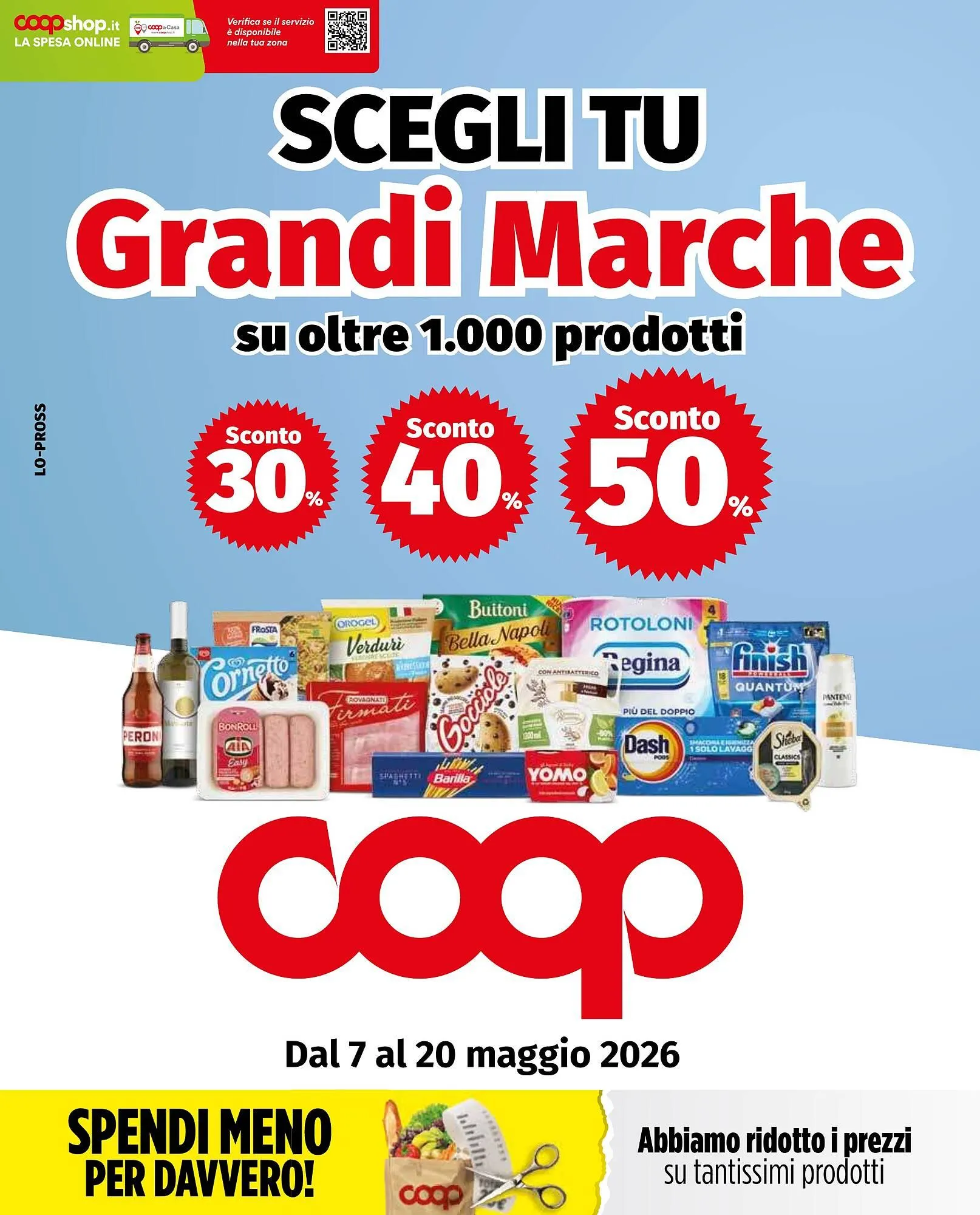 Volantino Coop da 7 maggio a 20 maggio di 2026 - Pagina del volantino 1