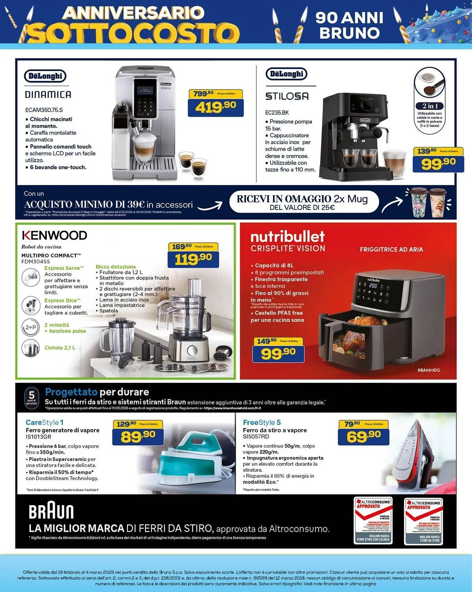 Volantino Euronics da 19 febbraio a 4 marzo di 2026 - Pagina del volantino 39