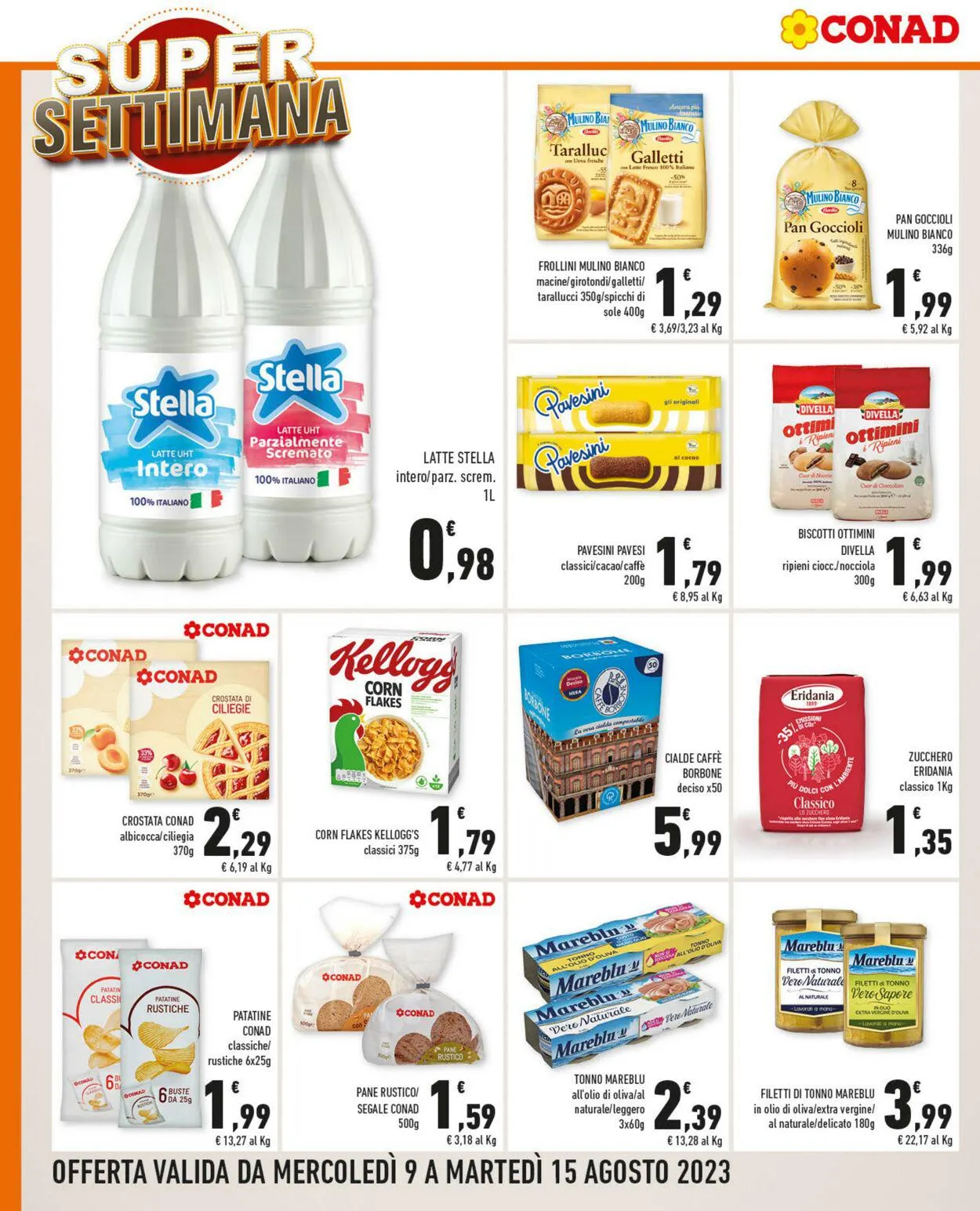 Conad - Superstore - Palermo Volantino attuale da 9 agosto a 15 agosto di 2023 - Pagina del volantino 6