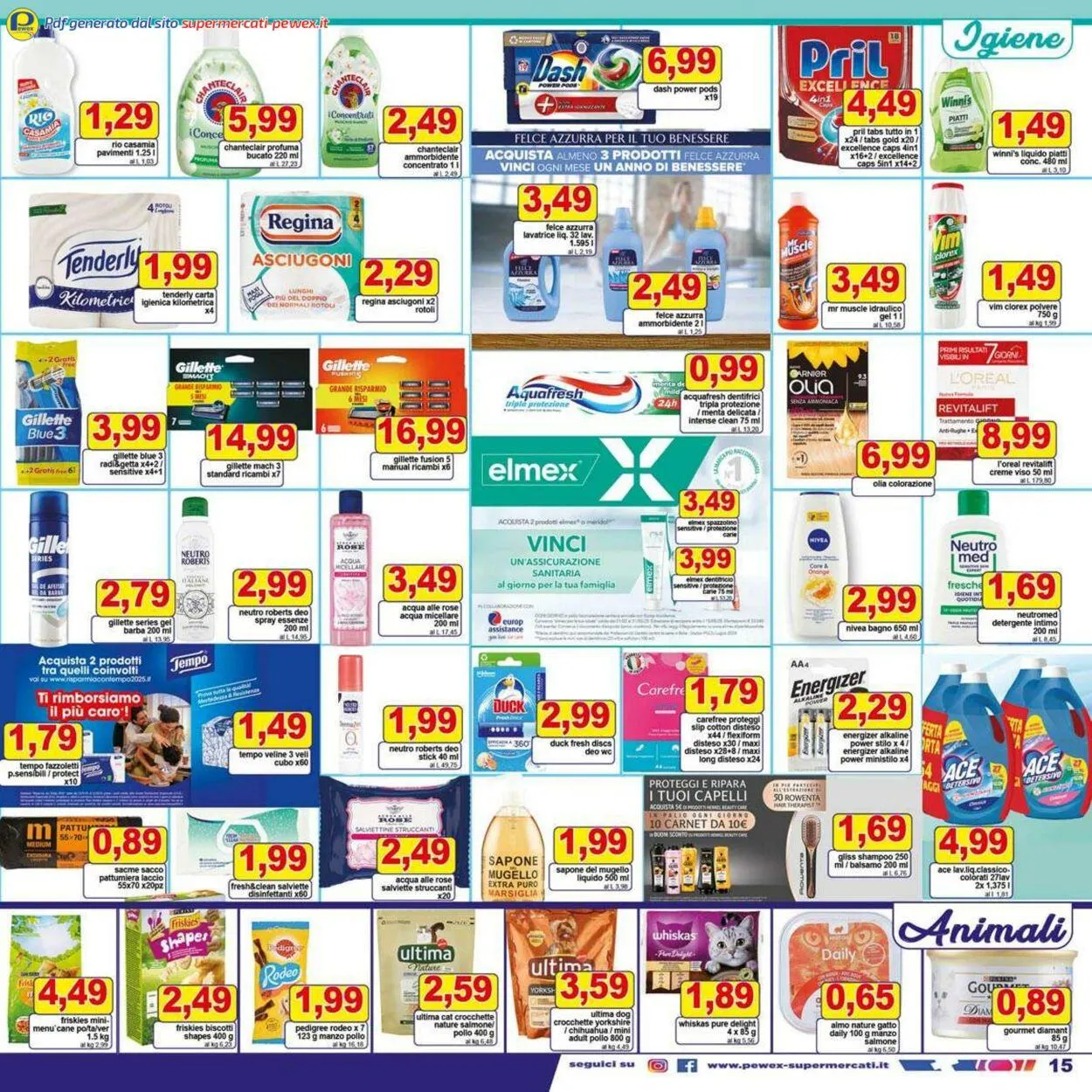 Pewex Volantino attuale da 1 aprile a 15 aprile di 2025 - Pagina del volantino 15