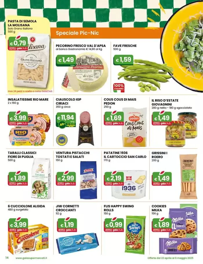 Offertissime da 22 aprile a 6 maggio di 2025 - Pagina del volantino 14