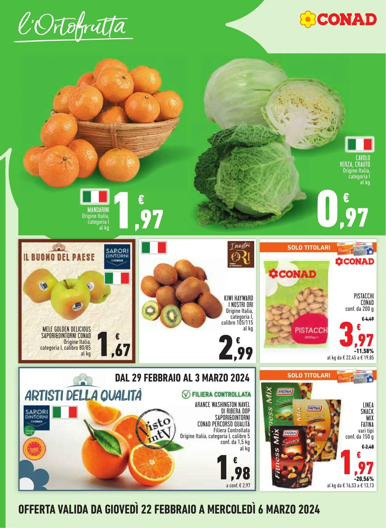 Conad - City - Torino Volantino attuale da 22 febbraio a 6 marzo di 2024 - Pagina del volantino 6