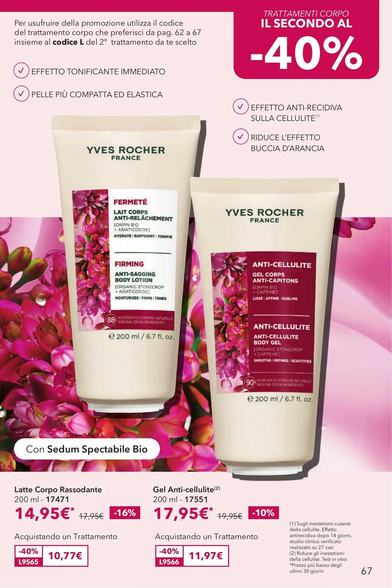 Yves Rocher Volantino attuale da 11 settembre a 25 settembre di 2025 - Pagina del volantino 67