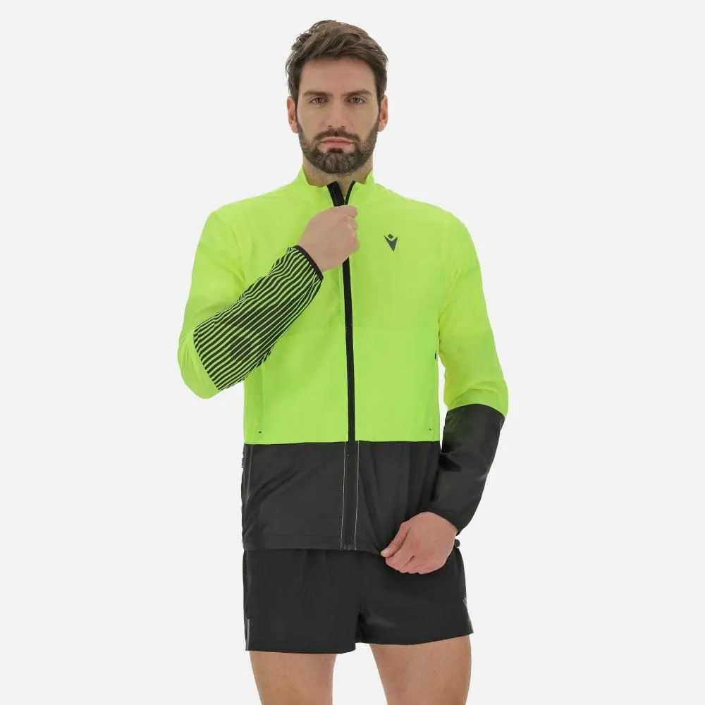 Giacca antivento running uomo tex