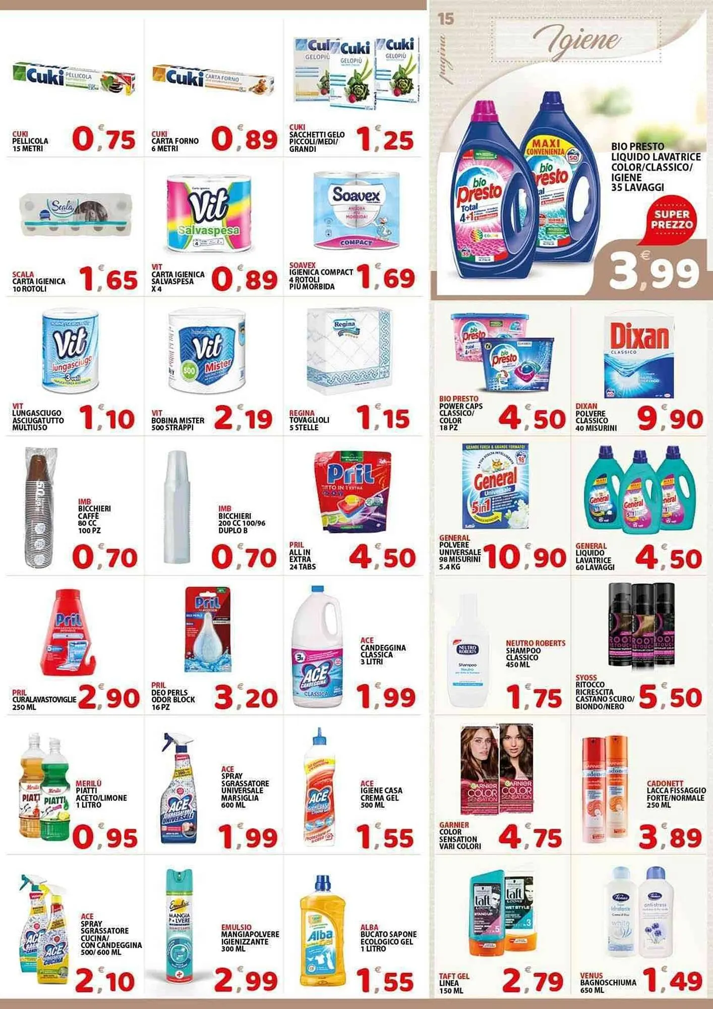 Volantino Premium Supermercati da 3 ottobre a 15 ottobre di 2025 - Pagina del volantino 15