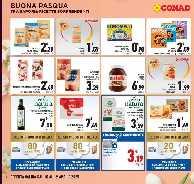 Buona Pasqua da 10 aprile a 19 aprile di 2025 - Pagina del volantino 10