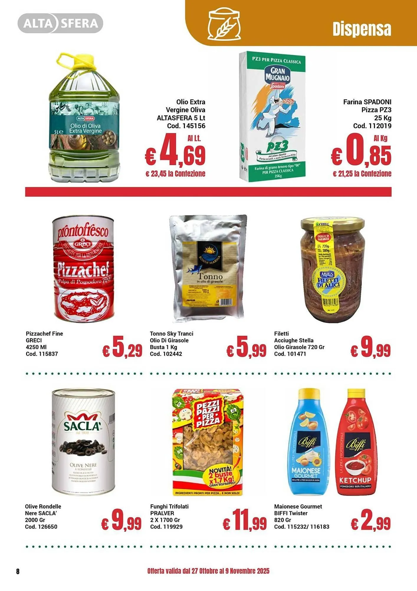 Volantino Centro Cash da 27 ottobre a 9 novembre di 2025 - Pagina del volantino 8