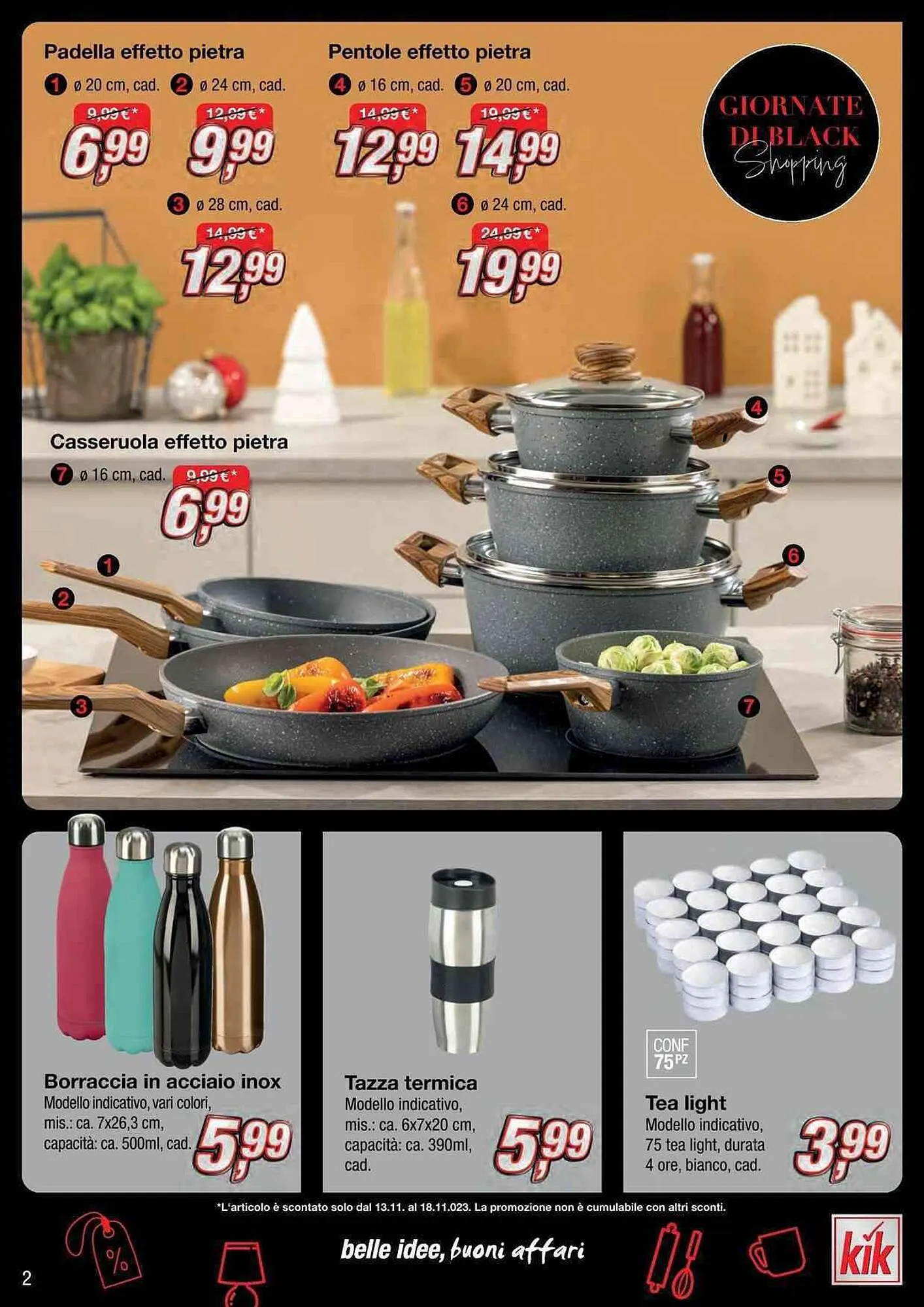 Volantino KiK da 13 novembre a 19 novembre di 2023 - Pagina del volantino 2