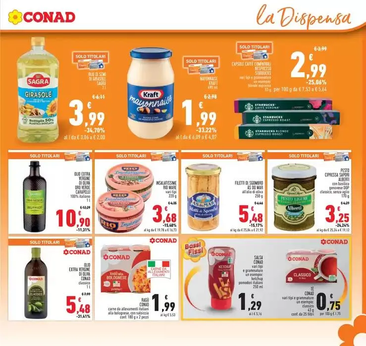 RIAPERTURA CONAD OLBIA da 10 maggio a 21 maggio di 2025 - Pagina del volantino 15