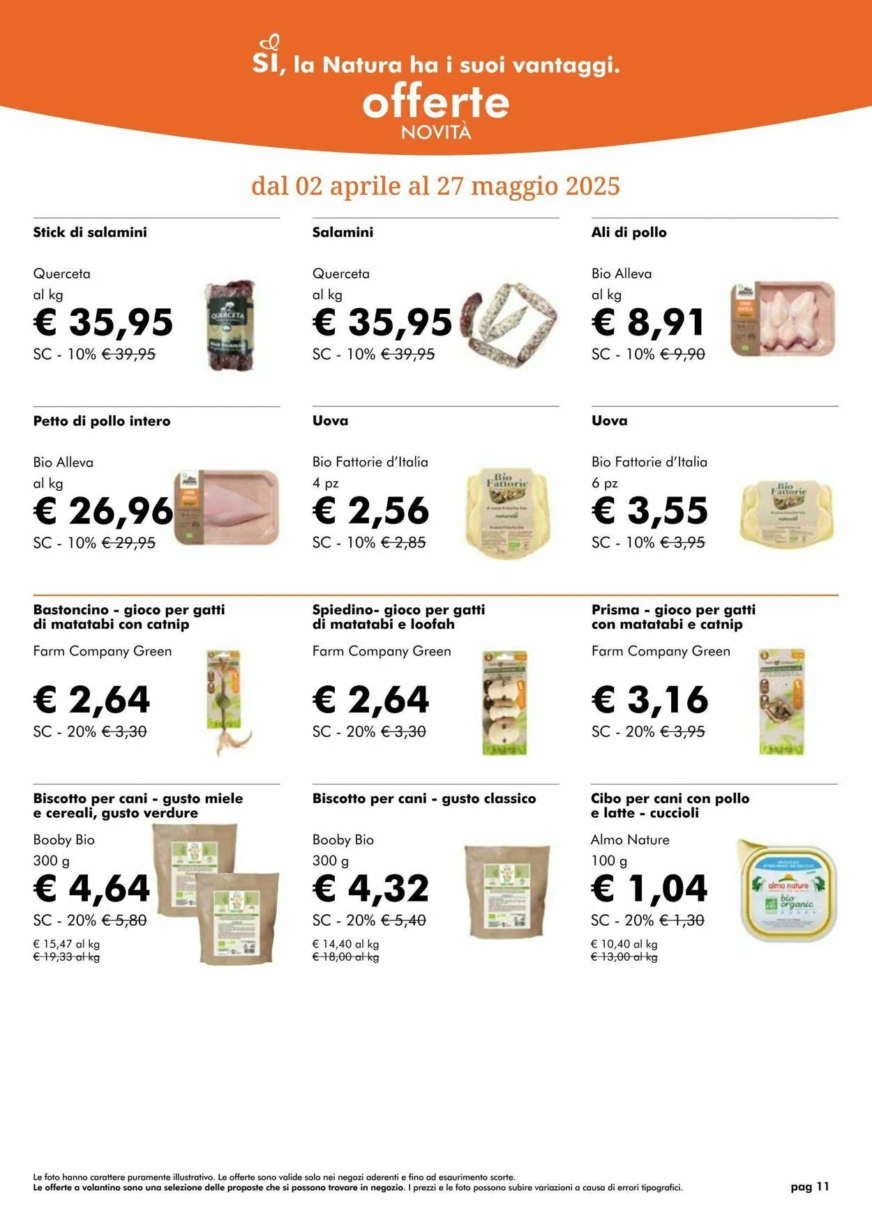Natura Sì Volantino attuale da 27 maggio a 10 giugno di 2025 - Pagina del volantino 11