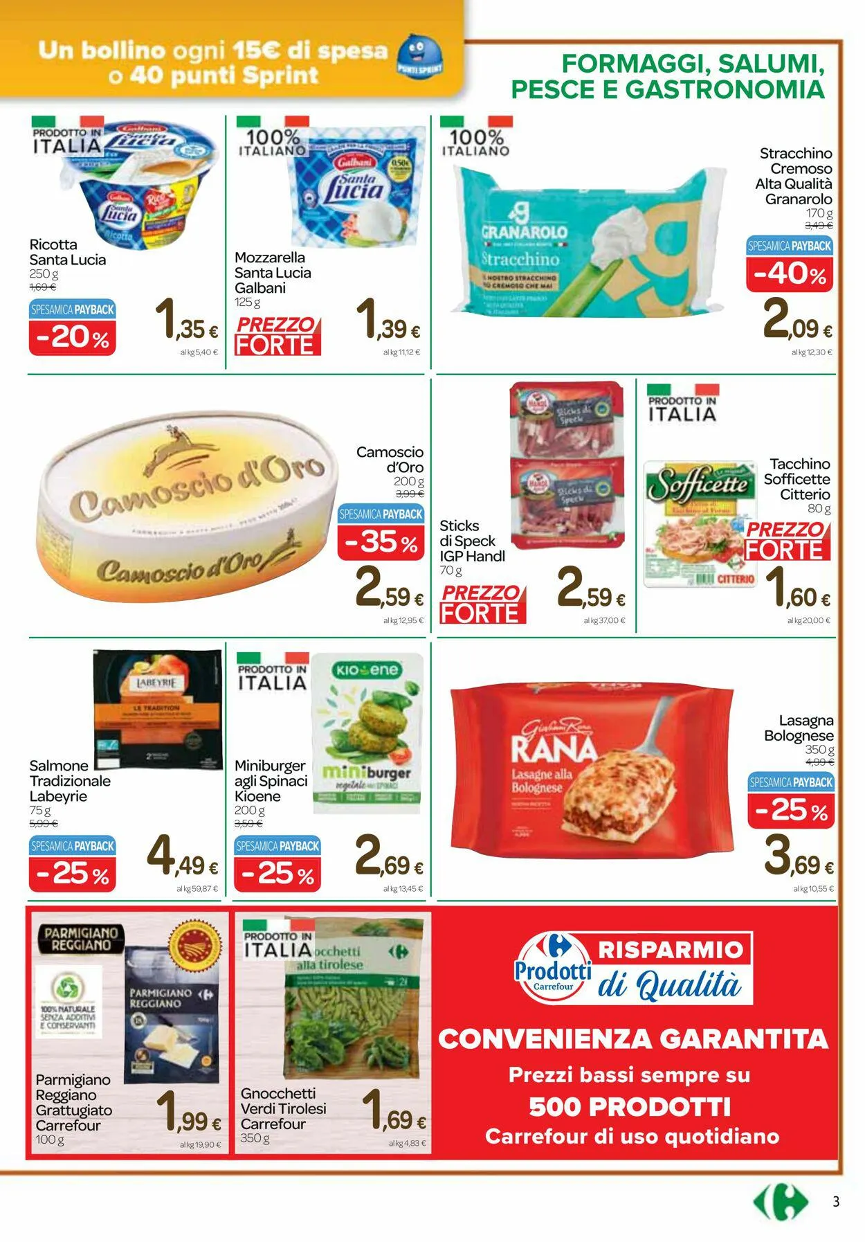Carrefour Volantino attuale da 5 ottobre a 17 ottobre di 2023 - Pagina del volantino 3