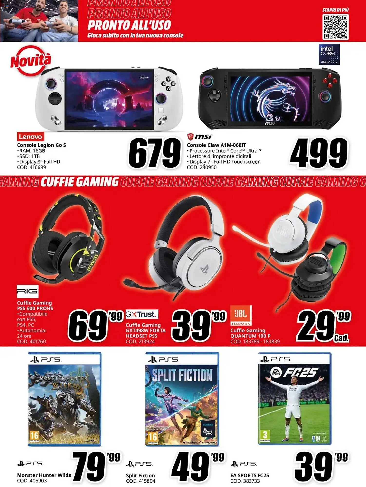 Volantino MediaWorld da 14 marzo a 26 marzo di 2025 - Pagina del volantino 13