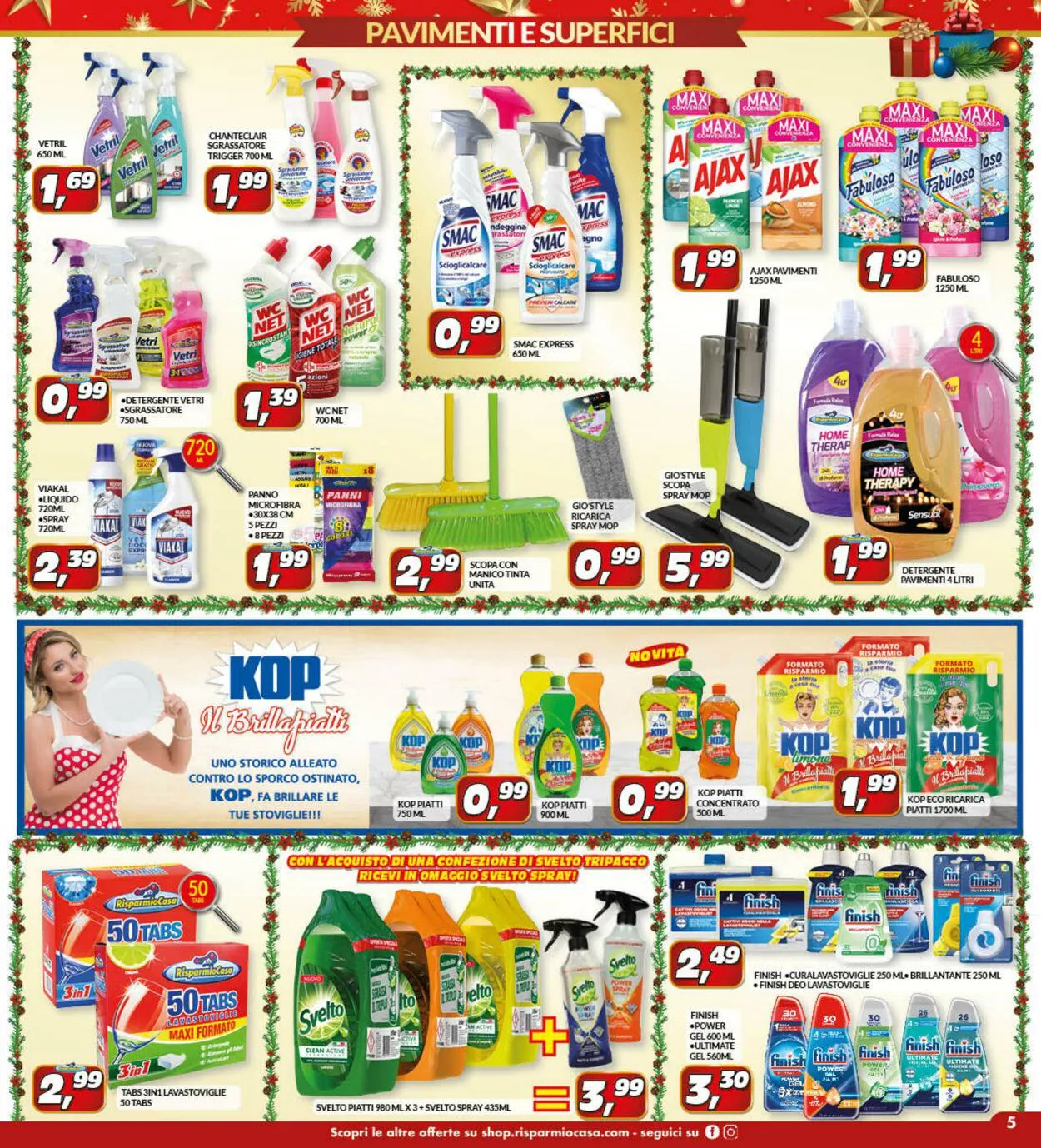 Risparmio Casa Volantino attuale da 25 novembre a 17 dicembre di 2023 - Pagina del volantino 5