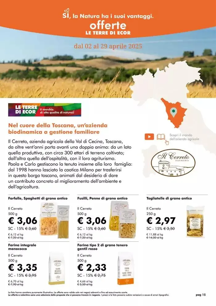 Offerte Aprile 2025 da 1 aprile a 30 aprile di 2025 - Pagina del volantino 15