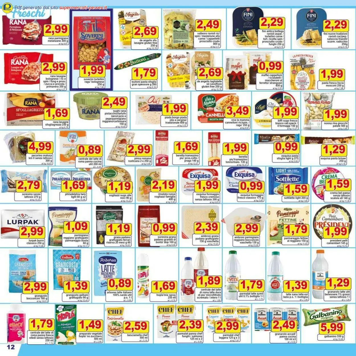 Pewex Volantino attuale da 18 marzo a 1 aprile di 2025 - Pagina del volantino 12