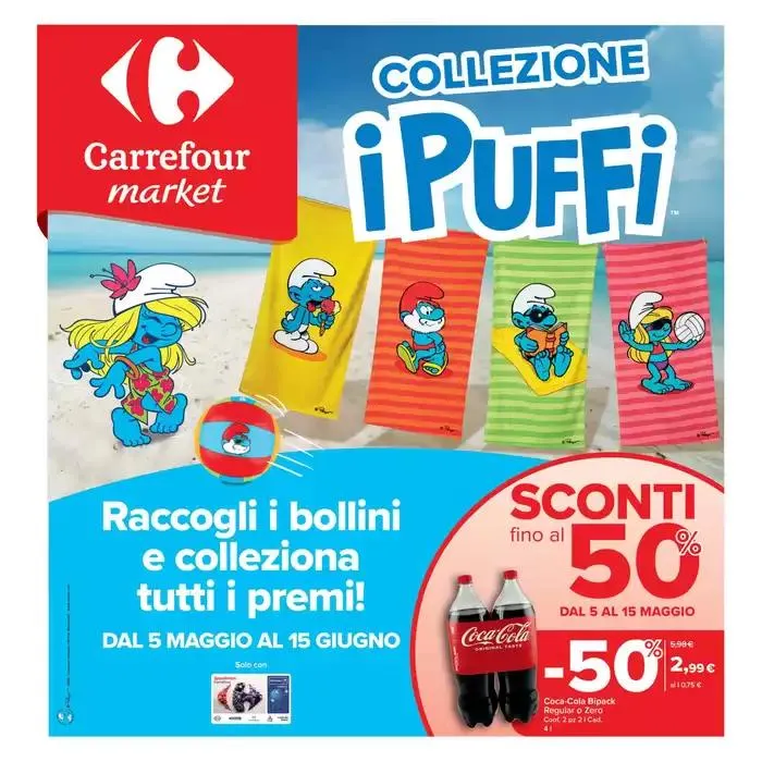 Collezione i puffi da 5 maggio a 15 maggio di 2025 - Pagina del volantino 1