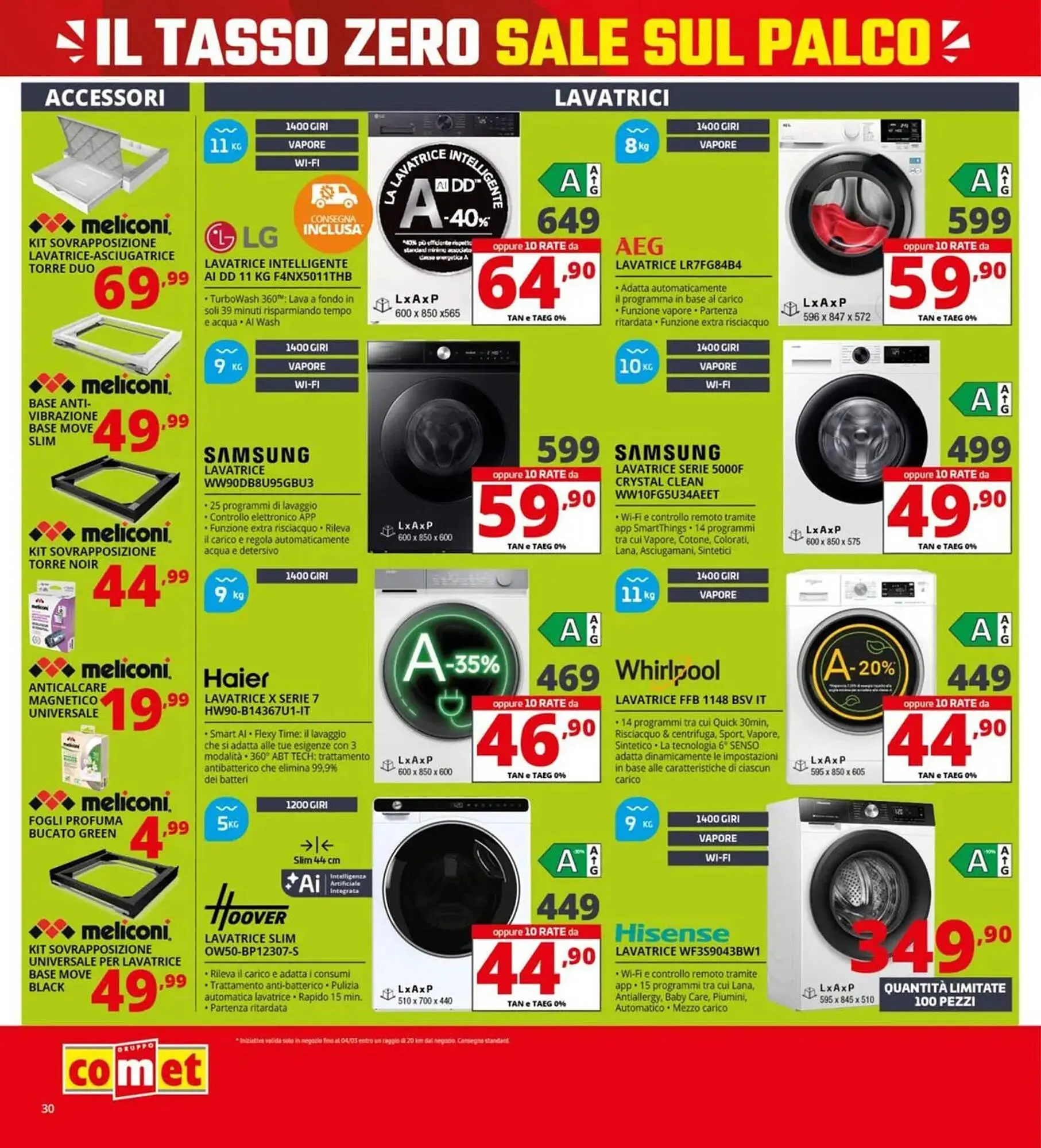 Volantino Comet da 19 febbraio a 4 marzo di 2026 - Pagina del volantino 30