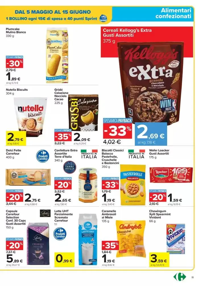 Super offerte da 8 maggio a 21 maggio di 2025 - Pagina del volantino 11