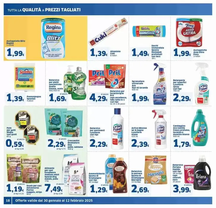Sconti altissimi + Si Chef!, Sigma da 30 gennaio a 12 febbraio di 2025 - Pagina del volantino 18
