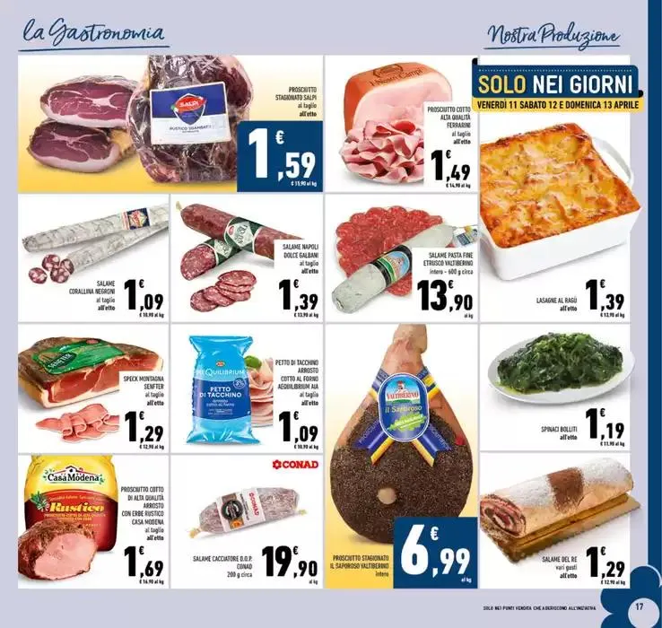 Buona Pasqua da 9 aprile a 19 aprile di 2025 - Pagina del volantino 17