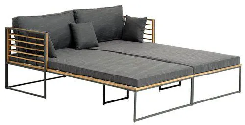 Lettino prendisole UGILT P180xL200 cm legno duro