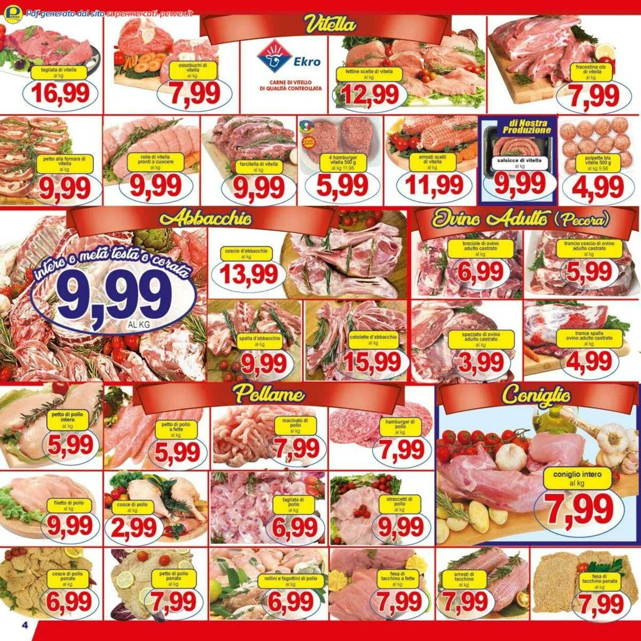 Pewex Volantino attuale da 12 dicembre a 26 dicembre di 2024 - Pagina del volantino 4