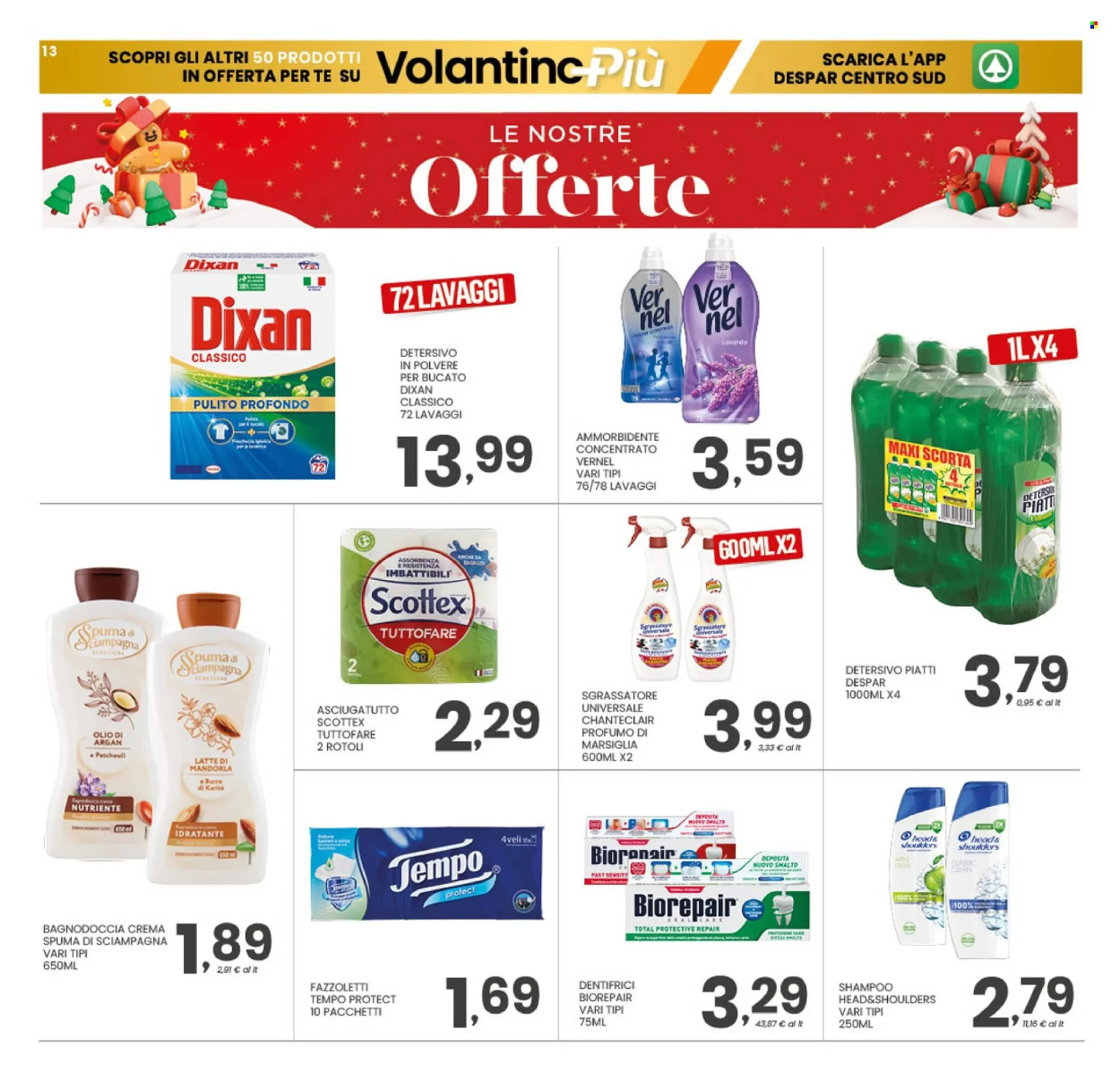 Volantino Despar da 11 dicembre a 24 dicembre di 2025 - Pagina del volantino 13