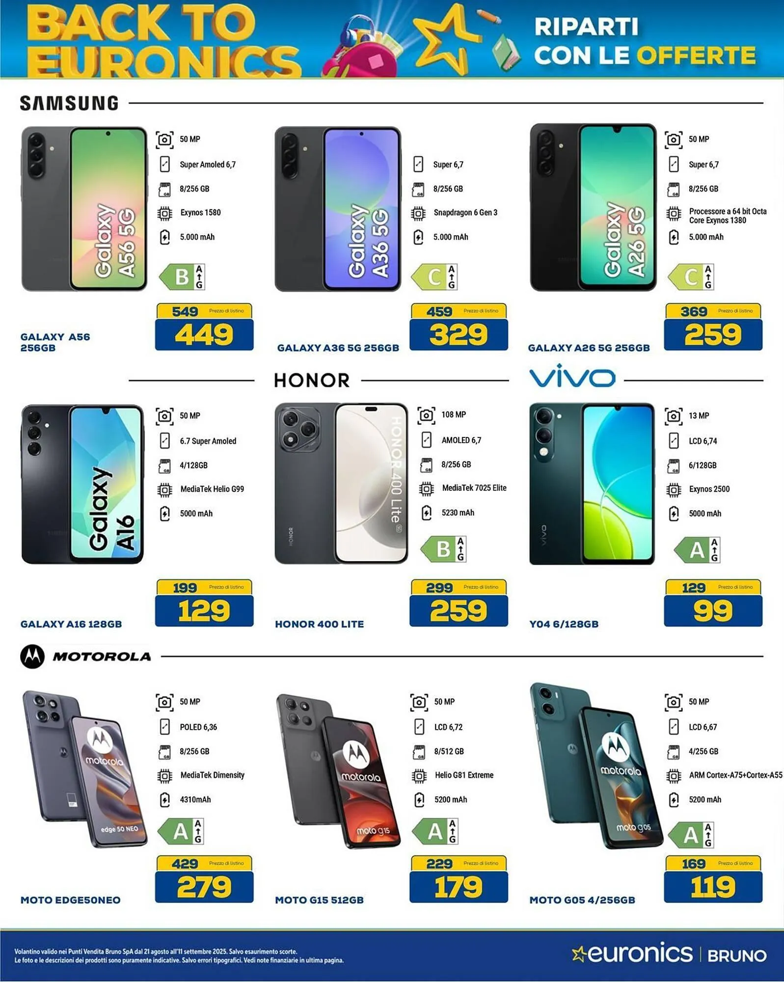 Volantino Euronics da 21 agosto a 11 settembre di 2025 - Pagina del volantino 13