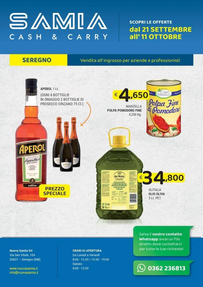 Dal 21 settembre all11 ottobre - 1