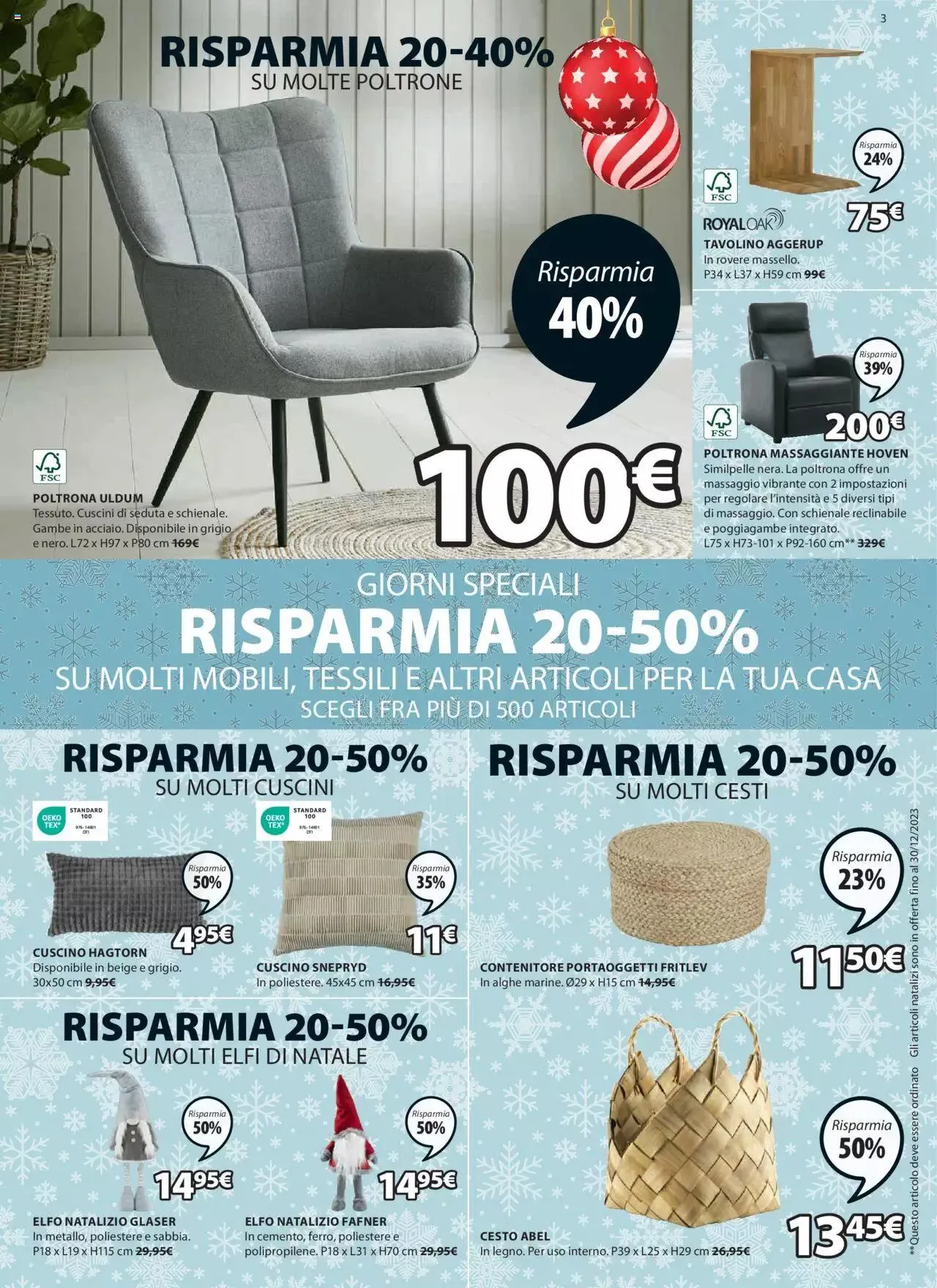 JYSK - Offerte da 7 dicembre a 4 gennaio di 2024 - Pagina del volantino 4