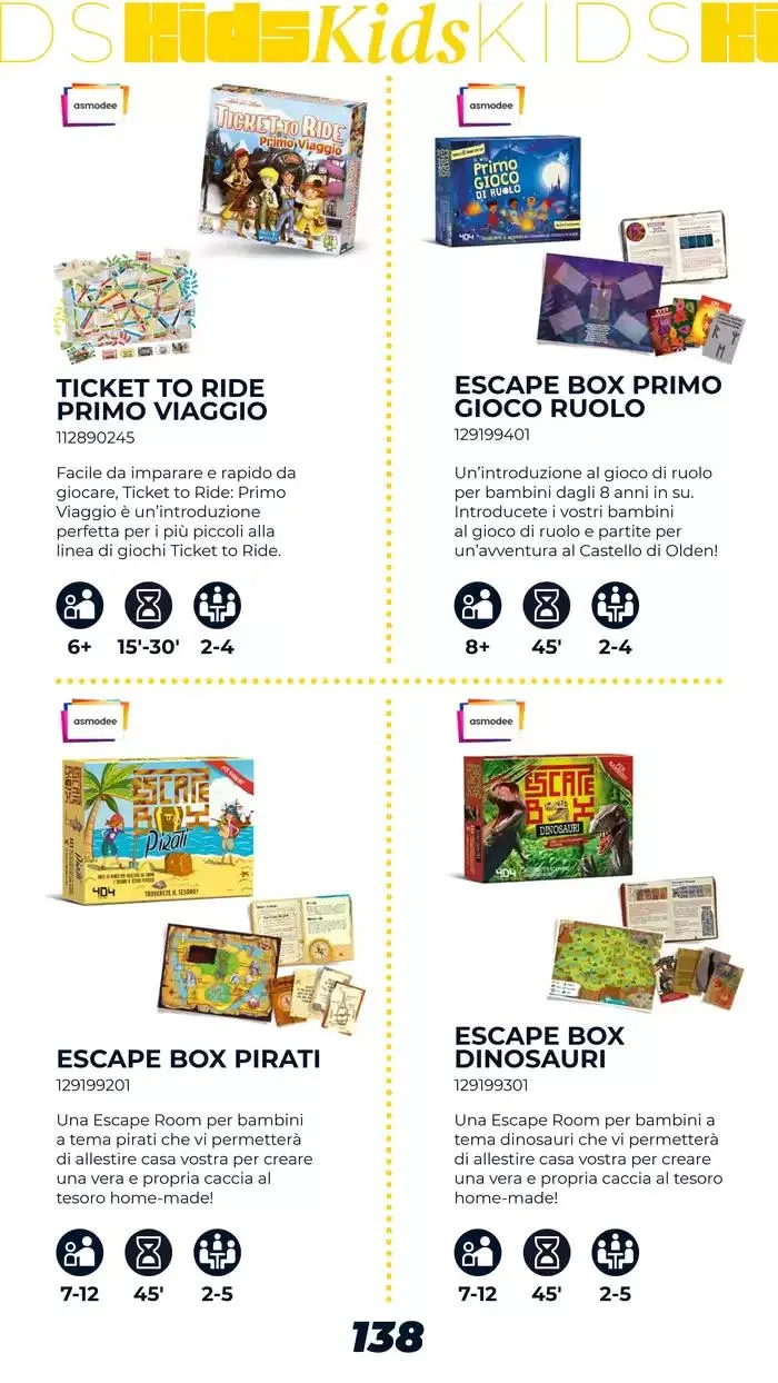 Catalogo Giochi di Società da 1 marzo a 15 marzo di 2025 - Pagina del volantino 138