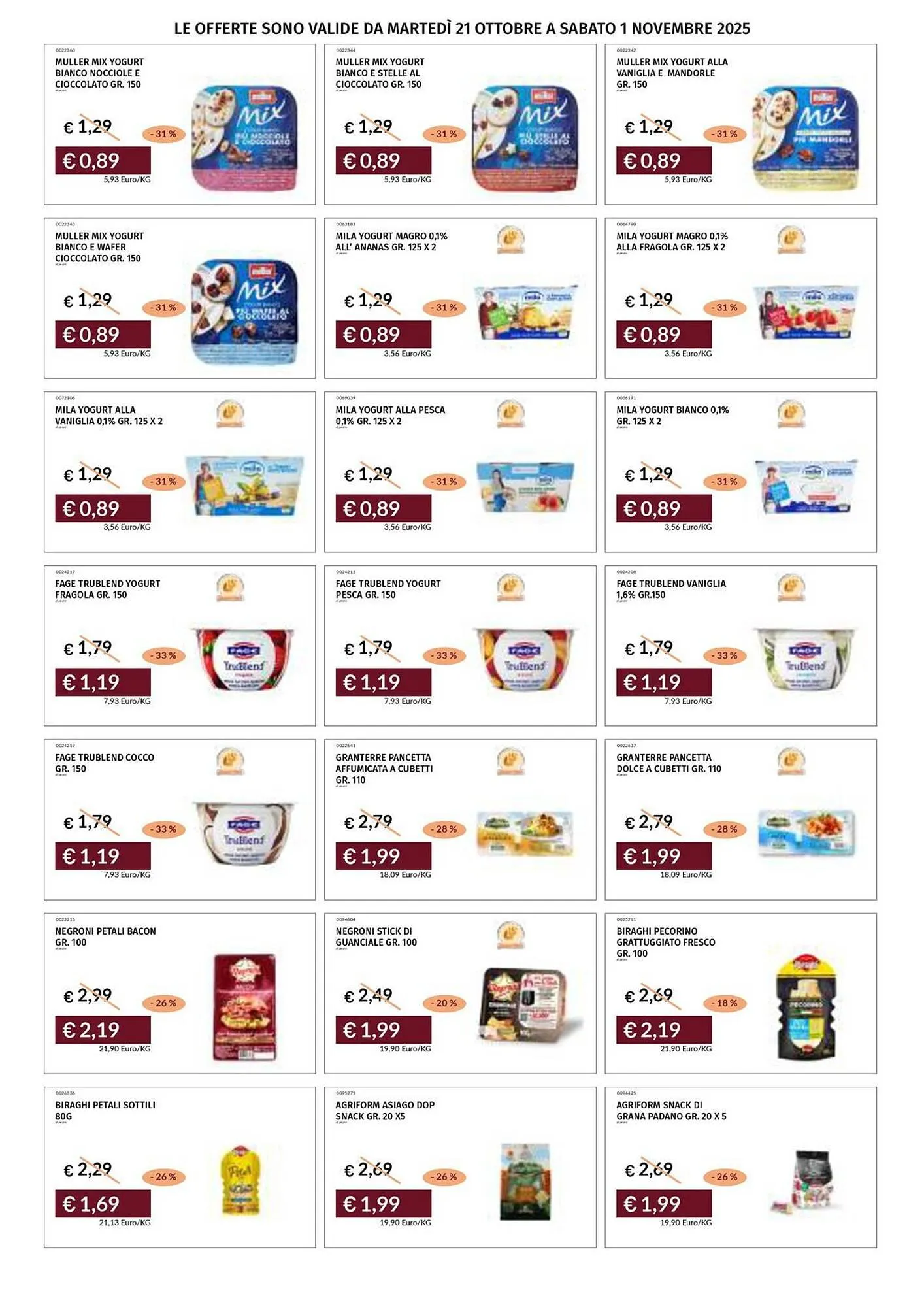 Volantino Prezzemolo e Vitale da 21 ottobre a 1 novembre di 2025 - Pagina del volantino 5