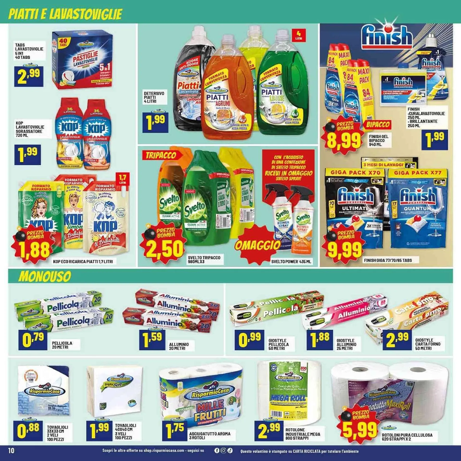 Volantino Risparmio Casa da 26 marzo a 11 aprile di 2026 - Pagina del volantino 10