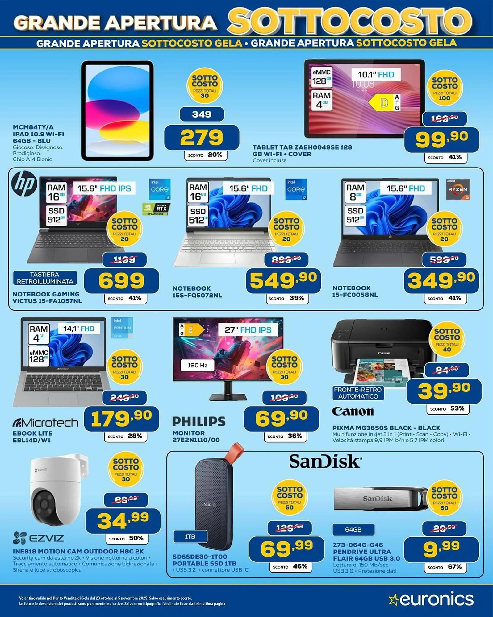 Volantino Euronics da 27 ottobre a 5 novembre di 2025 - Pagina del volantino 3