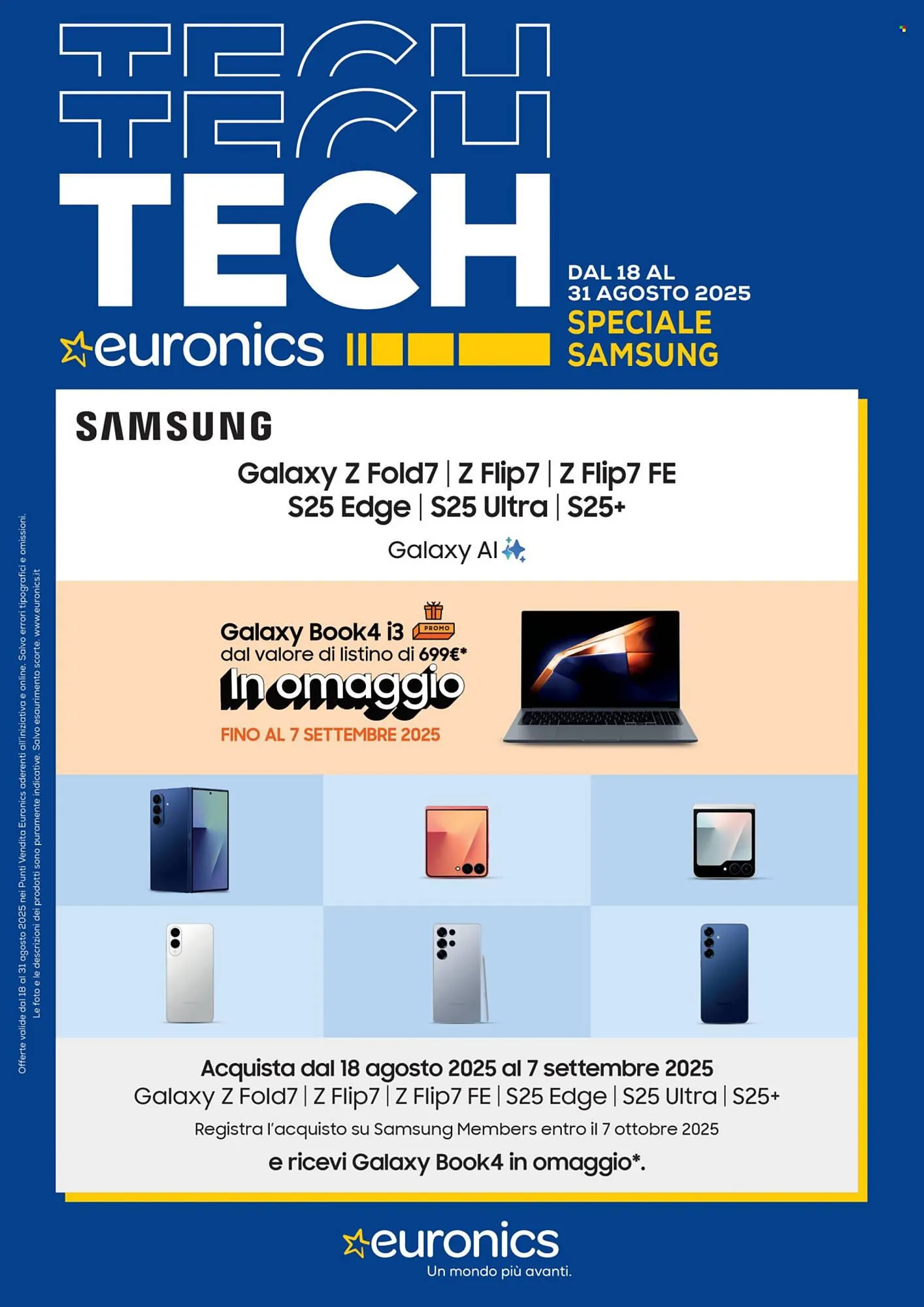 Volantino Euronics da 18 agosto a 31 agosto di 2025 - Pagina del volantino 1