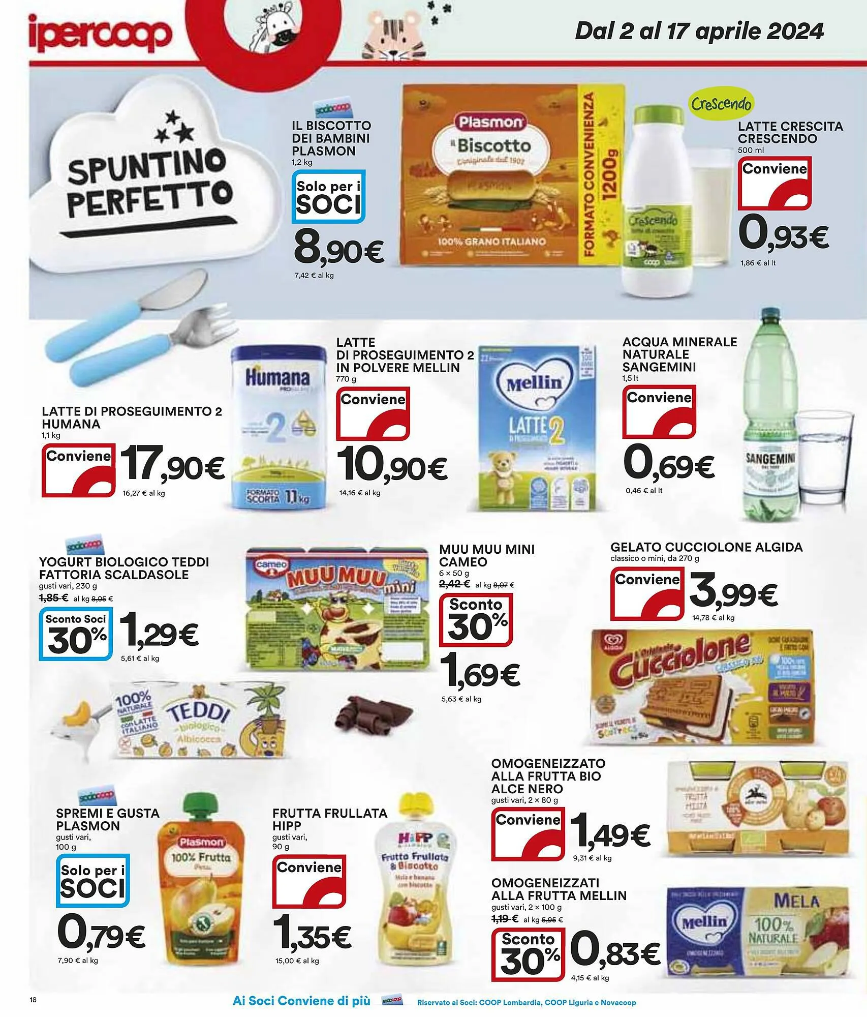 Volantino Ipercoop da 2 aprile a 17 aprile di 2024 - Pagina del volantino 18