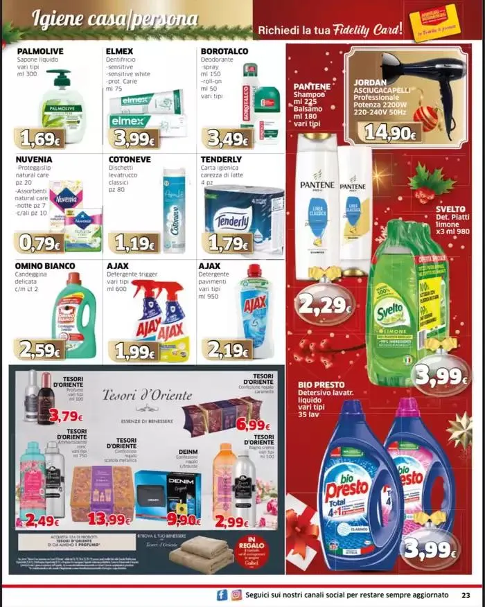 Il Natale insieme a noi da 17 dicembre a 26 dicembre di 2024 - Pagina del volantino 23