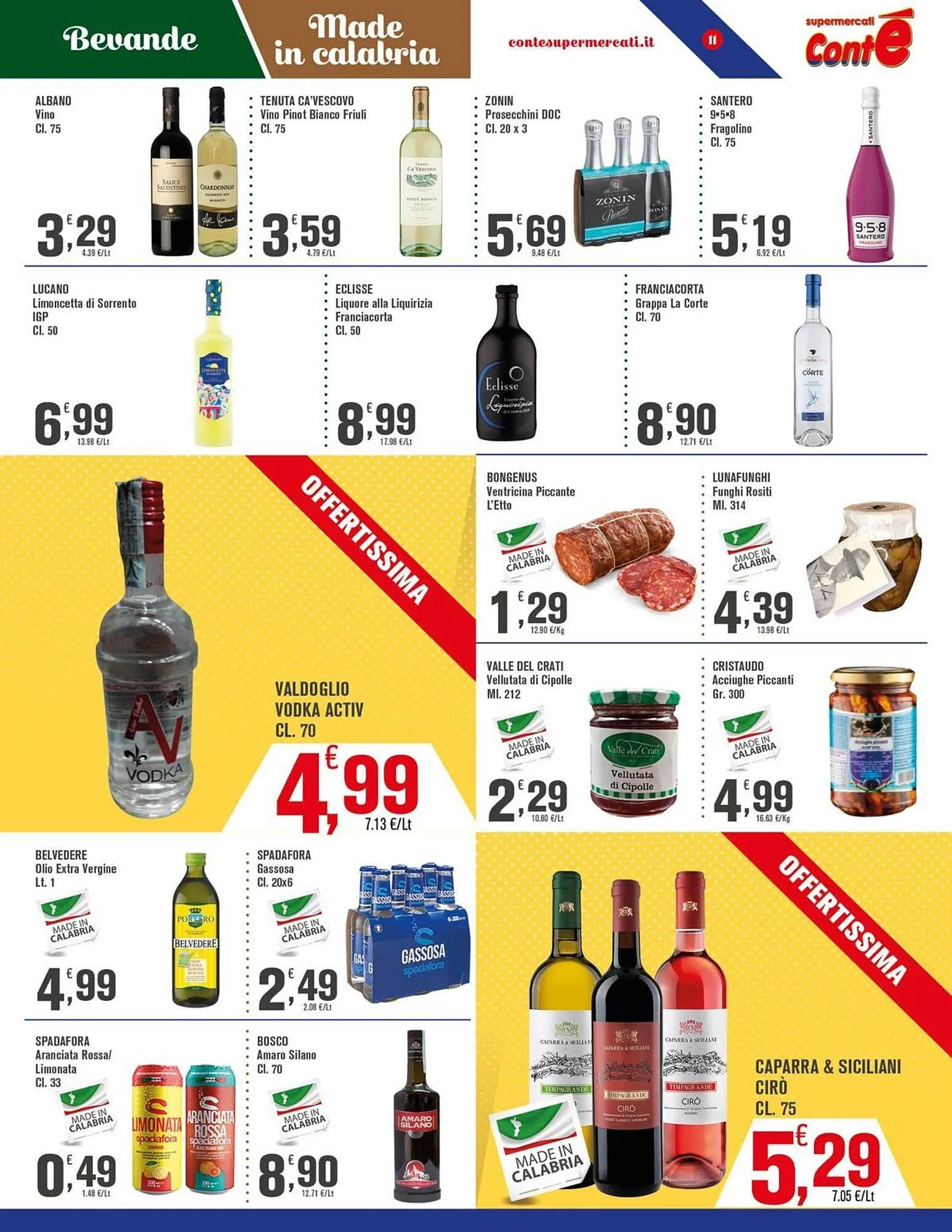 Volantino Conté Supermercati da 19 maggio a 28 maggio di 2025 - Pagina del volantino 11
