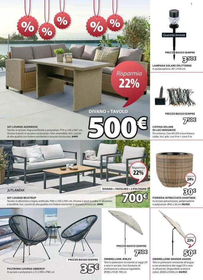 Saldi estivi da 25 luglio a 14 agosto di 2024 - Pagina del volantino 7