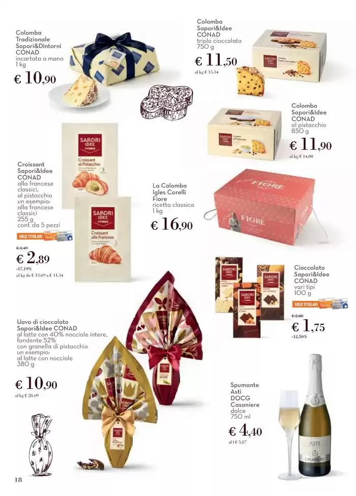 Pasqua dal Gusto Sorprendente da 27 marzo a 19 aprile di 2025 - Pagina del volantino 18