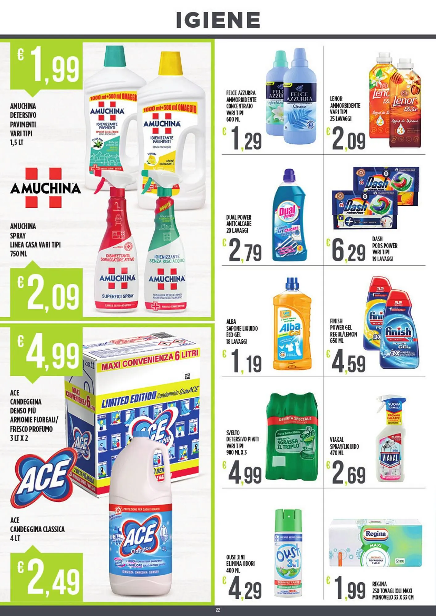 Volantino Euroesse da 16 ottobre a 29 ottobre di 2023 - Pagina del volantino 22