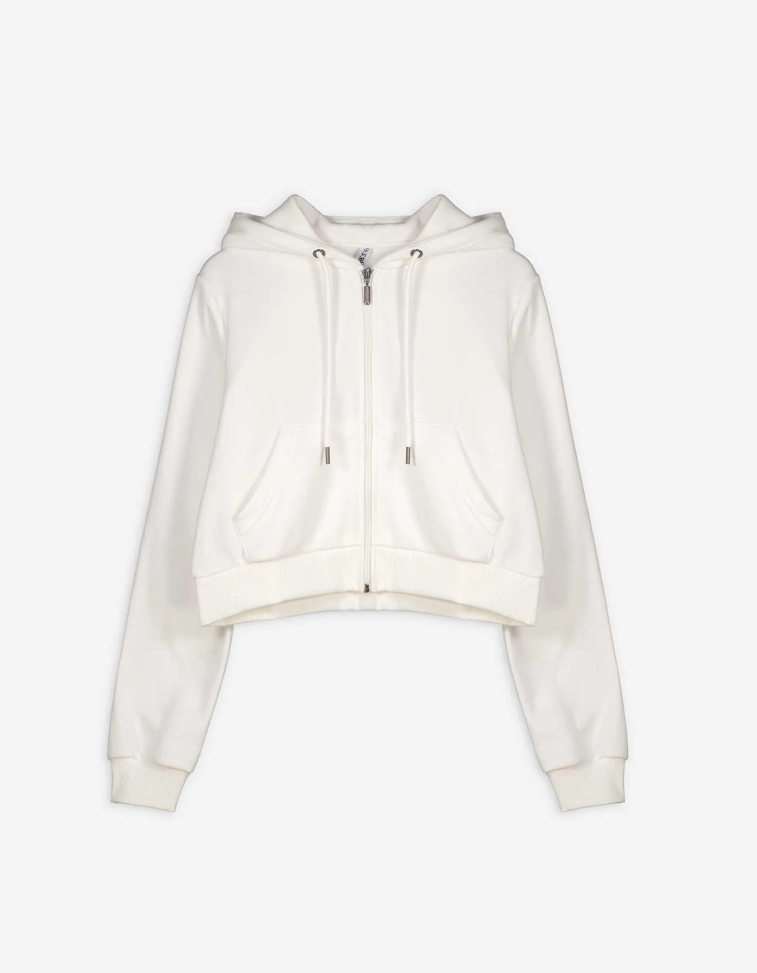 Giacca - Cappuccio con coulisse - bianco