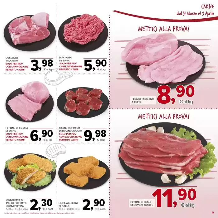 Aspettando pasqua da 31 marzo a 9 aprile di 2025 - Pagina del volantino 9