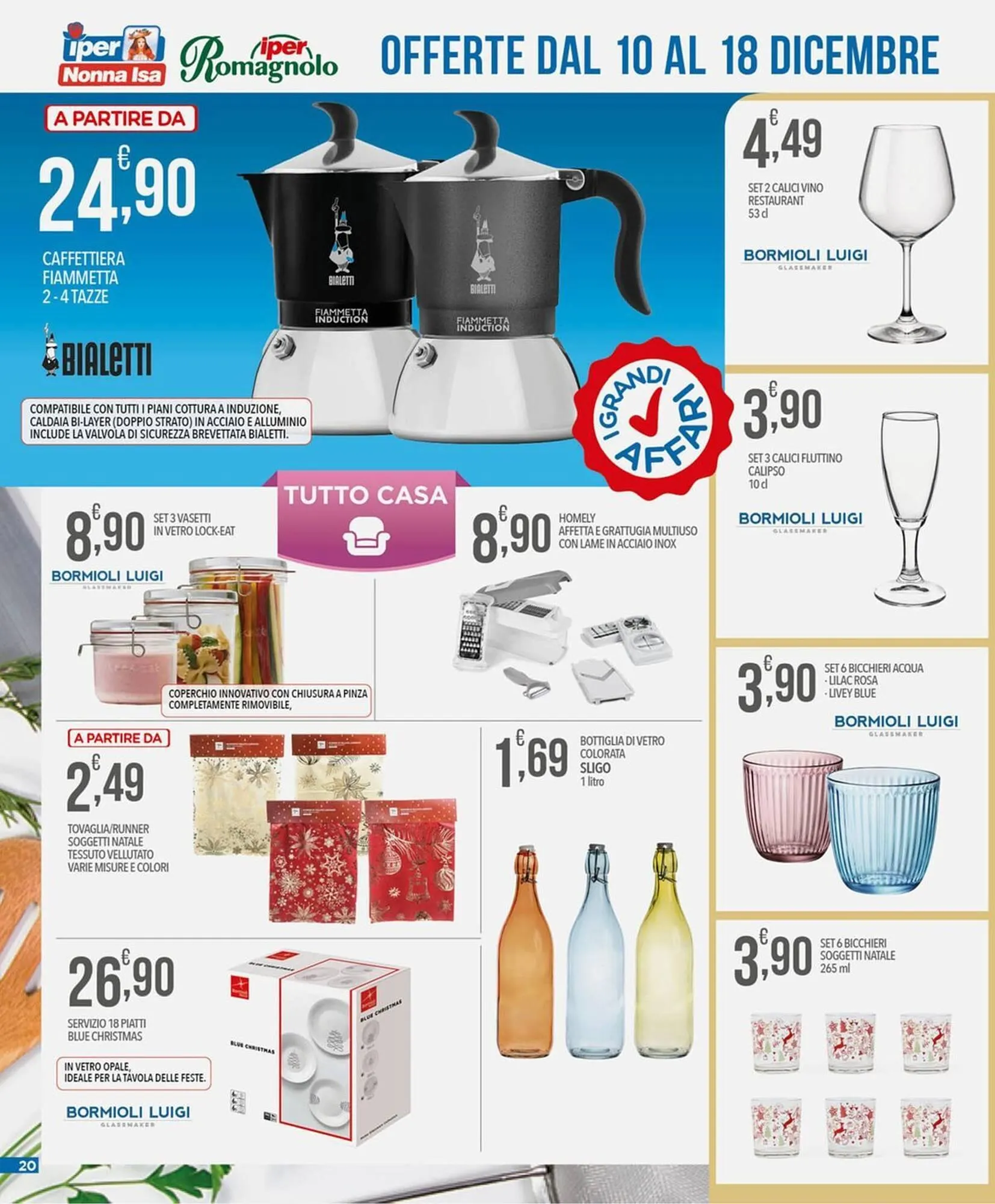 Volantino Iper Romagnolo da 10 dicembre a 18 dicembre di 2025 - Pagina del volantino 20