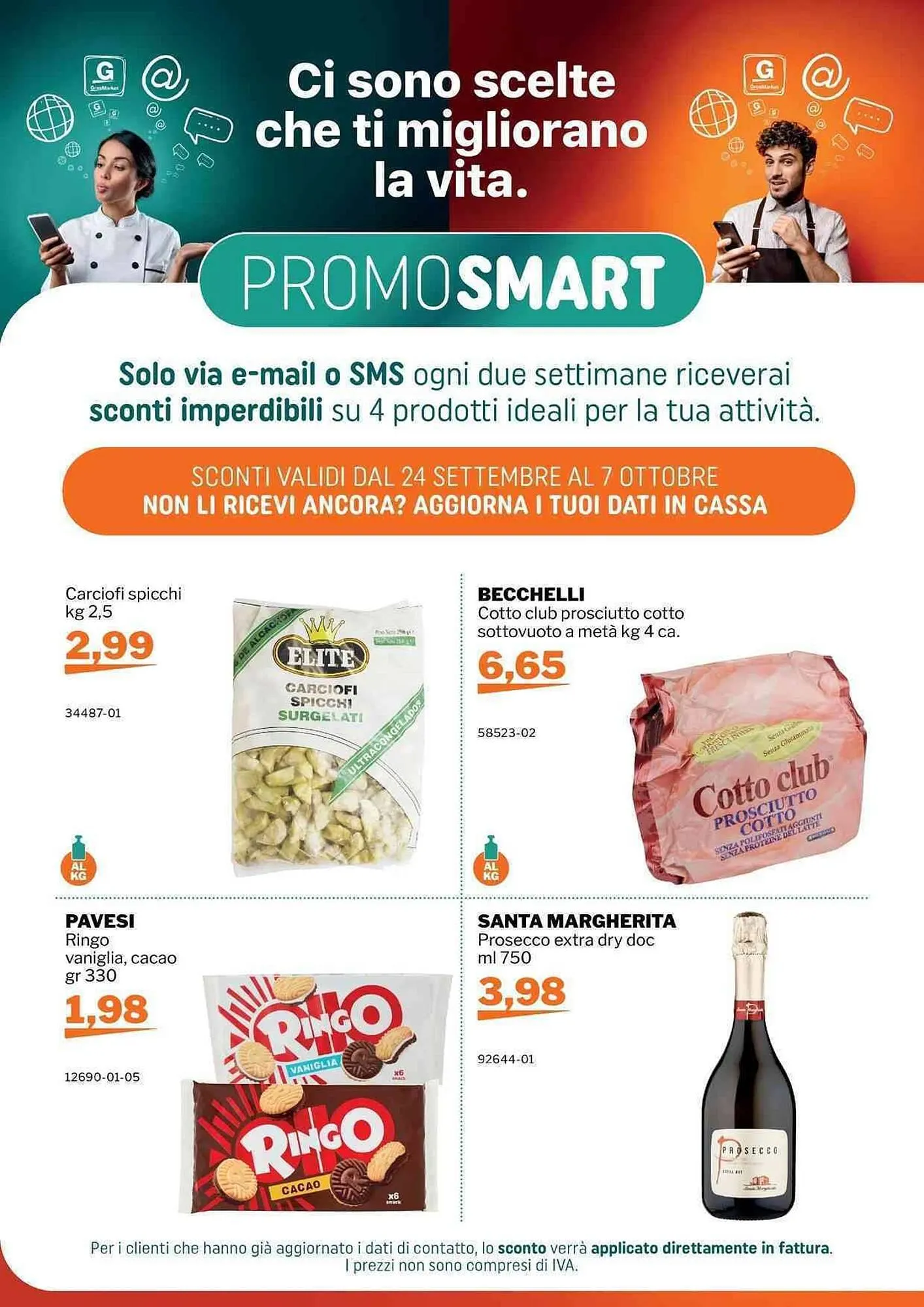 Volantino GrosMarket da 24 settembre a 7 ottobre di 2025 - Pagina del volantino 1