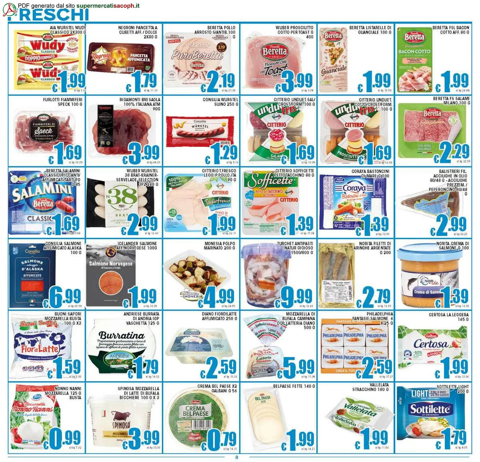 Volantino Sacoph da 17 marzo a 26 marzo di 2026 - Pagina del volantino 8