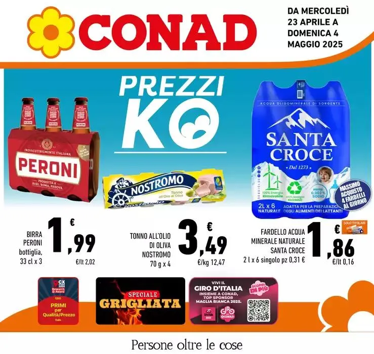 PREZZI KO da 23 aprile a 4 maggio di 2025 - Pagina del volantino 1